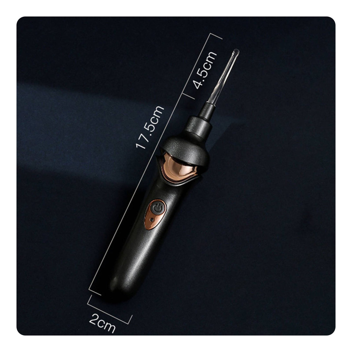Lighted Vacuum LED Light Luminous Ear Scoop Low Noise for Children