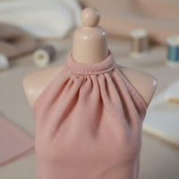 1/6 Scale Secretary Outfit Realistic Female Office Clothing Set for Figure Handmade Halter Top for Hobbyists