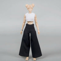 Sleeveless Top and Jean Shorts Easy to Dress 1/12 Scale Doll Clothes