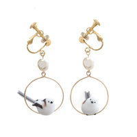 Hoop Earrings with Charm Trendy Jewelry Eye-Catching for Gift, Daily Wear, Teens