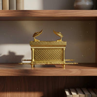Ark of the Covenant Reproduction Detailed Craftsmanship for Display Shelf