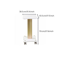 Beauty Instrument Trolley Multi Tier Storage Beauty Trolley 360 Degree Wheels