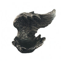 Angel Wing Ornament Holder Textured Bowl Holder Stable Base Home Decoration