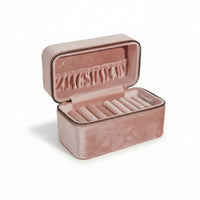 Bracelet Storage Box with Zipper Zippered Bangle Case Secure for Collectors