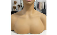 Shoulder Mannequin Bust with Shoulders Female Mannequin Head Female Hairpiece Stand Salon Owners
