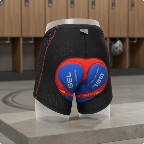 Cycling Underwear Flat Seams Padded Cycling Shorts Chafe-Non-Restrictive