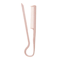 Foldable Hair Straightening Comb V-Shaped Straightening Comb Easy to Clean