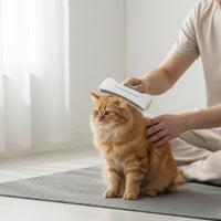 Cat Deshedding Tool Painless Detangling Dog Grooming Comb Ergonomic Handle