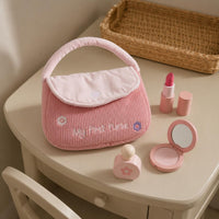 Dress up Purse Toy Cotton Girls Purse Playset Rounded Top Handle