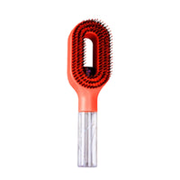 Spray Hair Comb Dense Bristles Detachable Bottle Comb Transparent Handle