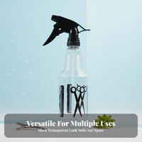 Stylist Water Spray Bottle Multipurpose Stylist Spray Bottle Plastic Hair Mister Multi-Use Hairdressing Tool Reusable