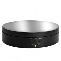 Electric Display Turntable Metal Top Showcase Item Smooth Surface