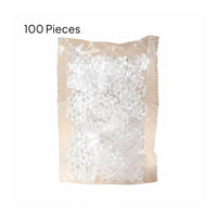 100 Pieces Transparent Flower Glue Cup Clean and Neat Flower Glue Cup Portable