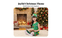 Christmas Tree Dress Set stellar Headband Included Christmas Tree Costume for Girls
