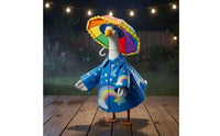 Goose Raincoat Set Festival Garden Decor Outdoor for Yard