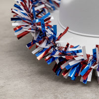 Festive Patriotic Cowboy Hat Lightweight Red White Blue Cowboy Hat Reusable for Independence Day, Parades, Parties