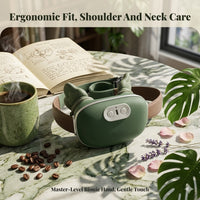 Bionic Hand Neck Massager Cordless Electric Cervical Spine Massager Individual Care Appliance Battery-Powered Skin-Gentle