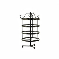 Rotating Earring Stand Detachable Multi-Tier Jewelry Stand Space Saving
