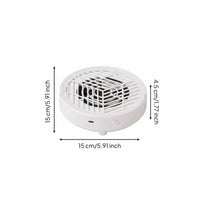 Mini Nail Dust Extractor Strong Suction Manicure Dust Vacuum Low Noise