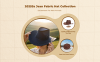 Men's Sun Hat, Wide Brim, Outdoor UV Protection