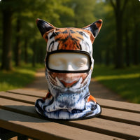 3D Creature Mask Hood Stretch Outdoor Gear Dustproof for Riding