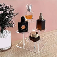 4 Tier Acrylic Stand Transparent Acrylic Display Storage Space-Saving