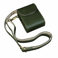 Leather Camera Case Snap Closure Compact Camera Pouch for Photographers