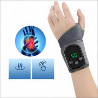 Heated Vibrating Wrist Brace Vibration Massage Vibrating Heat Treatment Band