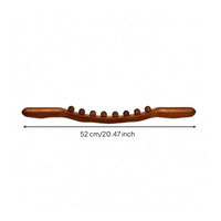 Wooden Massage Stick Easy to Clean Body Care Tool Myofascial Release