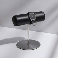 Watch Display Stand Stainless Steel Watch Cushion Stand Black