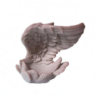 Angel Wing Ornament Holder Textured Bowl Holder Stable Base Home Decoration