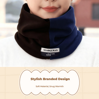 Winter Neck Warmer Men's Fleece Scarf Windproof Cycling