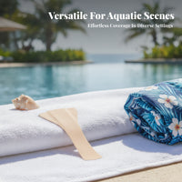 10 Pieces Personal Accessory Flexible Swimming Privacy Sticker Temporary