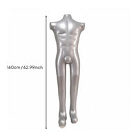 Inflatable Mannequin Lightweight PVC Body Mannequin Portable for Clothing Shop