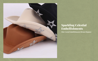 Cowboy Hat, Breathable Wide Brim Fedora, Summer Style