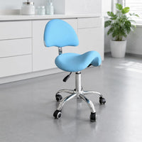 Height-Adjustable Swivel Chair Contoured PU Leather Office Chair Support Work Furniture