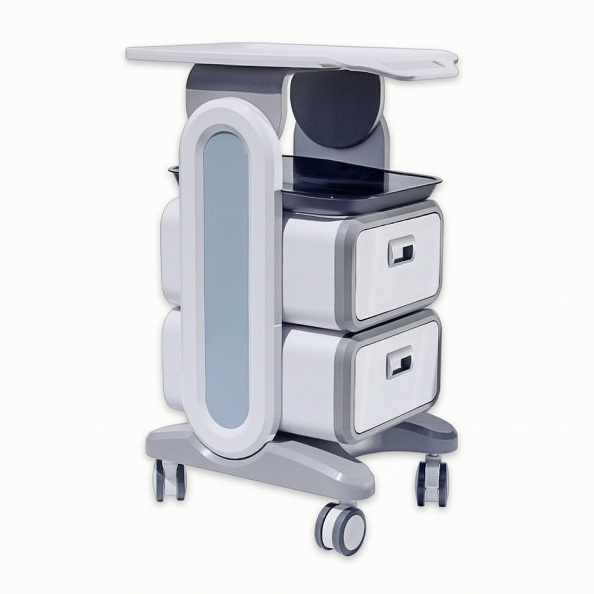 Salon Cart with Drawers Portable Rolling Salon Cart Multipurpose for Salons
