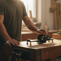Whetstone Holder Sharpening Jig Aluminum Alloy Body for Woodworkers