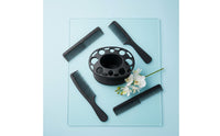 Multi-Hole Comb Rack Space-Saving Hair Styling Tool Organizer Long-Lasting