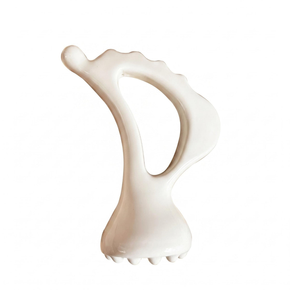 Ceramic Gua Sha Tool White Ceramic Massager Handheld