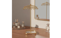18-Hook Jewelry Stand Detachable Jewelry Stand with Tray for Dresser, Boutique