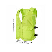 Summer Cooling Vest Breathable Protective Gear Clothing High Visibility