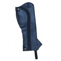 Equestrian Boot Cover Dark Blue Riding Boot Cover Snap Closure