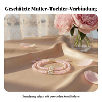 2 Pieces Mother Daughter Bracelets Woven Mother Daughter Bracelet Set for Women