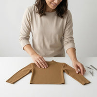 1/6 Scale Long Sleeve Top Snug-Fitting Miniature Pullover Top Soft Cloth Action Figure Pullover