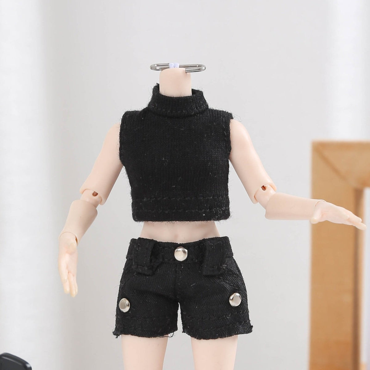 BJD Clothing Set Mix and Match 1/12 Scale Doll Outfit for Display, Hobbyists