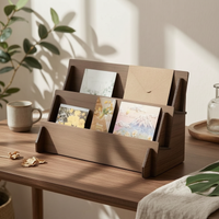 Greeting Card Display Rack Freestanding Card Display Rack Open Front