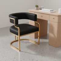 Comfortable Minimalist Salon Chair Ergonomic Design Furniture Easy to Clean for Reception Area, Negotiation Room