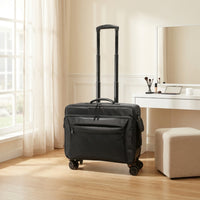 Rolling Makeup Case Wheeled Makeup Case with Wheels Hard-Sided for Hair Stylists