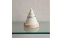 Band Display Cone Dustproof Band Cone Display Waterproof Wooden Base Bracelet Stand Market Vendors, Dresser